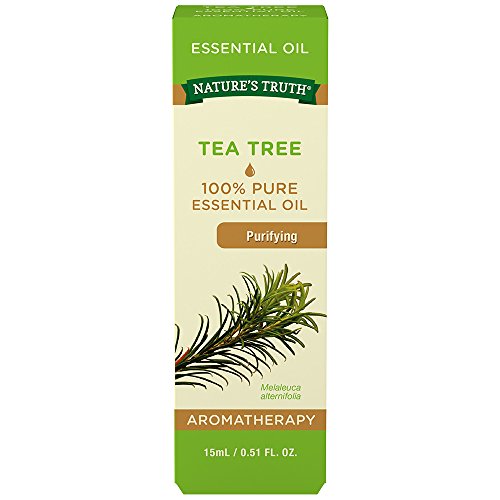 Nature's Truth Aromatherapy 100% Pure Essential Oil, Tea Tree, 0.51 Fluid Ounce