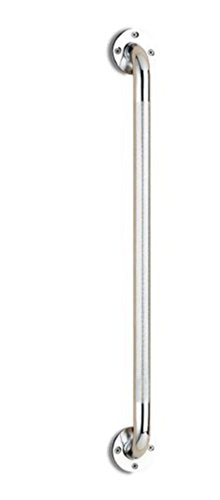 Wall Grab Bar Finish: Chrome, Size: 24