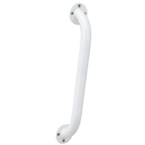 Carex Health Brands Bathroom Wall Grab Bar, White, 16 Inch