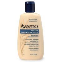 Aveeno Anti-Itch Concentrated Lotion, 4-Ounce Bottles