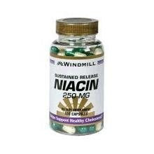 NIACIN S/R CAPS 250 MG WMILL 100