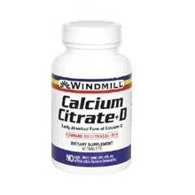 Windmill Calcium Citrate Plus Vitamin D Tablets - 60 Ea