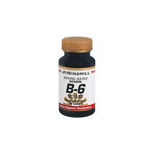 VIT B-6 TABS 50 MG WMILL 100