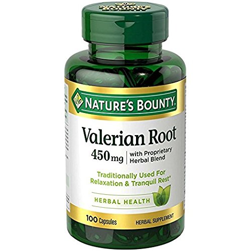 Nature's Bounty Valerian Root 450 mg Capsules 100 CP