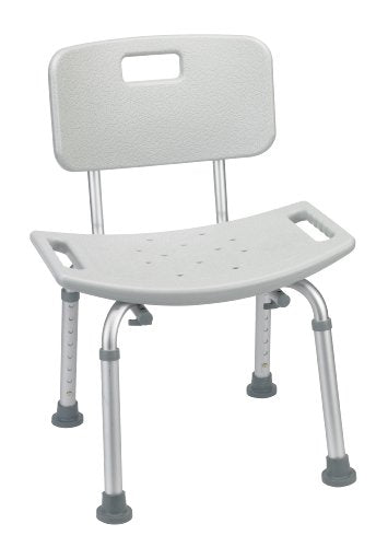 BATH BENCH W/BACK 400LB      RTL12202KDR