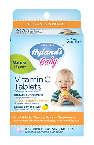 Hyland's Baby Vitamin C  Quick Dissolving 125 Tablets