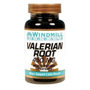 Valerian Root 450mg Extract 60 Caps by Windmill