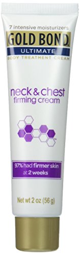 Gold Bond Ultimate Neck & Chest Firming Cream 2 Ounce Moisturizing Lotion With Salicylic Acid, Lasting Hydration, Helps Firm Neck and Chest Skin and Prevent Signs of Premature Aging