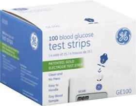 GA/Bionime GE100 Diabetic Test Strips, 100 Count