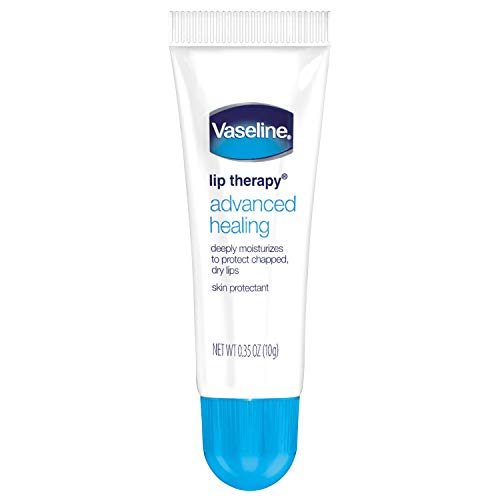 Vaseline Lip Therapy Lip Balm Tube, Advanced Healing Lip Moisturizer, 0.35 oz