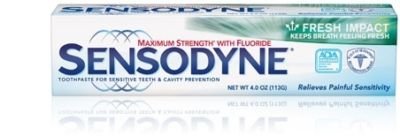 SENSODYNE® FRESH IMPACT TOOTHPASTE 4OZ