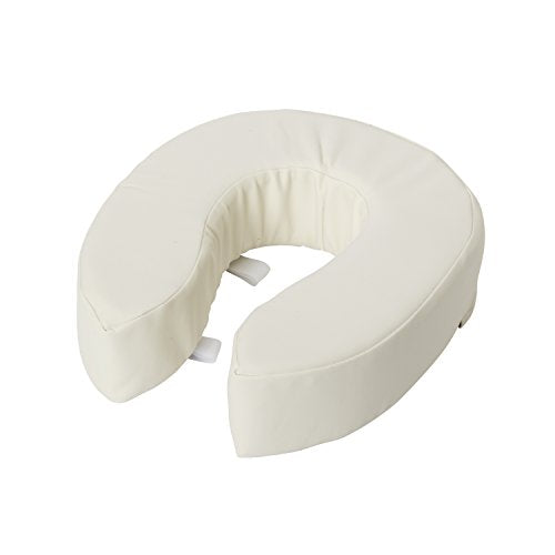 Duro-Med Toilet Seat Cushion, Cushioned Toilet Seat, Padded Toilet Seat Cover, Vinyl, Easily Cleaned, 4 Inch