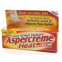 Aspercreme Heat Relfgel Size 2.5z Aspercreme Fast Acting Heat Arthritis Pain Relieving Gel