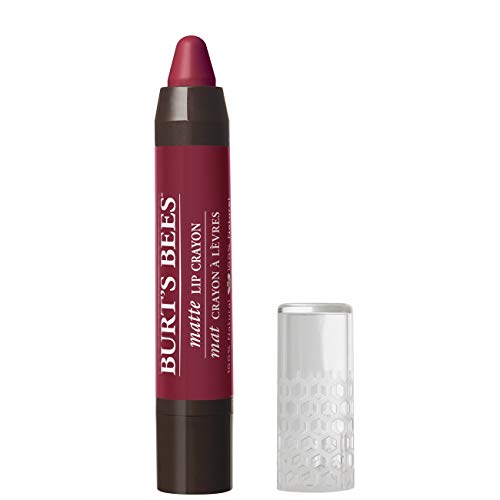 Burt's Bees 100% Natural Moisturizing Matte Lip Crayon, Napa Vineyard - 1 Crayon