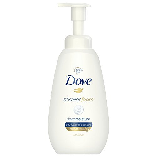 Dove Shower Foam, Deep Moisture, 13.5 oz