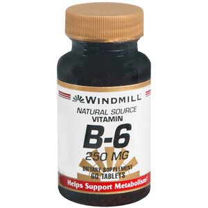 Vitamin B-6 TABS 250 MG WMILL Size: 60