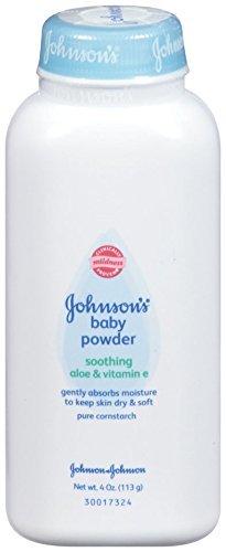 JOHNSON'S Baby Pure Cornstarch Powder 4 OZ - Buy Packs and SAVE