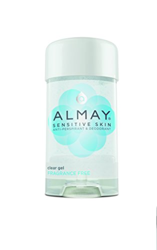 Almay Hypoallergenic Clear Gel Fragrance Free Deodorant 2.25 oz