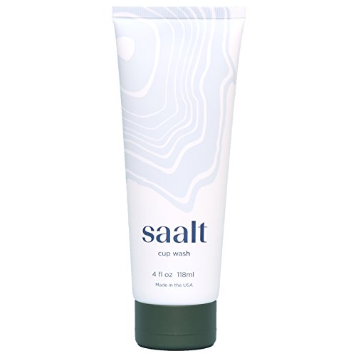 Saalt Menstrual Cup Wash - Made in USA - Premium Formula for Silicone Menstrual Cups (4 oz)