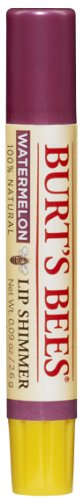 Burt's Bees Lip Shimmer, Watermelon (Pack of 4)