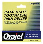 Orajel Maximum Strength Liquid - 0.45 fl oz