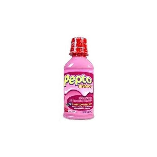 PEPTO-BISMOL LIQUID CHERRY Size: 8 OZ - Buy Packs and SAVE