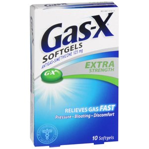 GAS-X SOFTGEL XTRA STRENGTH 10EA NOVARTIS CONSUMER HEALTH