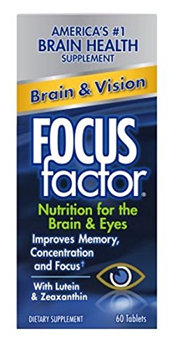 FOCUS FACTOR BRAIN & VISION 60CT