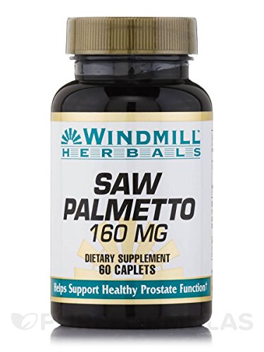 Windmill herbals saw palmetto 320 mg dietary supplement caplets - 60 ea