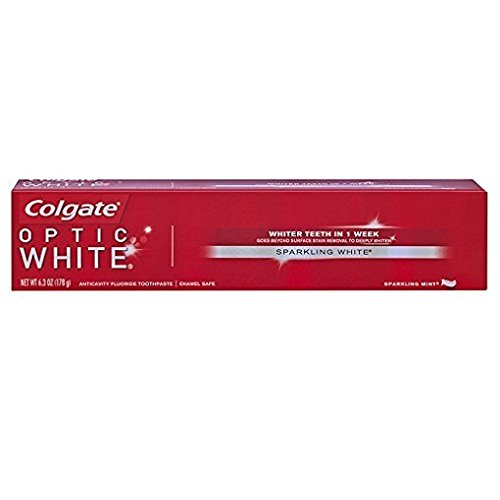 Colgate Optic White Sparkling Mint Toothpaste, 6.3 oz