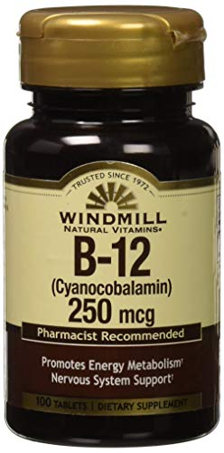 Vitamin B-12 TABS 250 MCG WMILL Size: 100