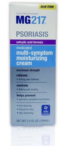 MG217 Psoriasis Medicated Multi-Symptom Moisturizing Cream 3.5 OZ - Buy Packs and SAVE