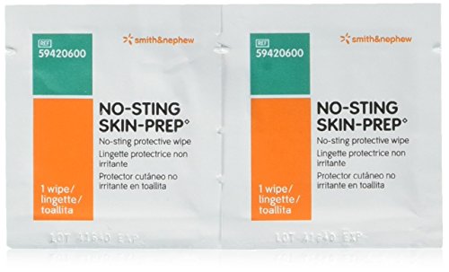 No-Sting Skin Prep Wipes 59420600 - Box of 50