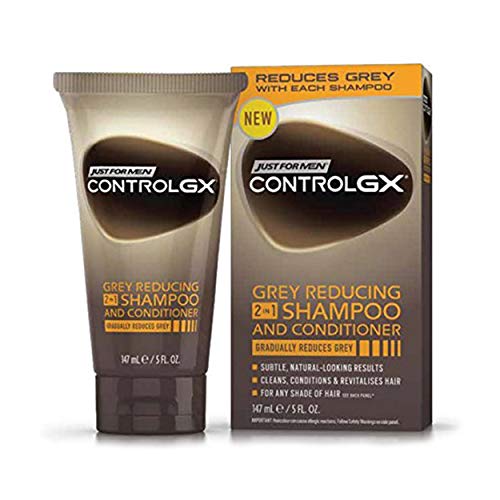 Just for Men Control Gx 2 in 1 Shampoo and Conditioner Grey Boxed