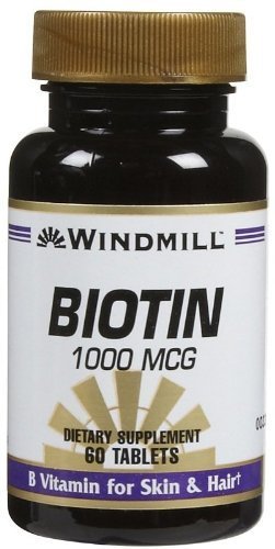 Windmill Biotin 1,000 mcg Tablets, 60 ct