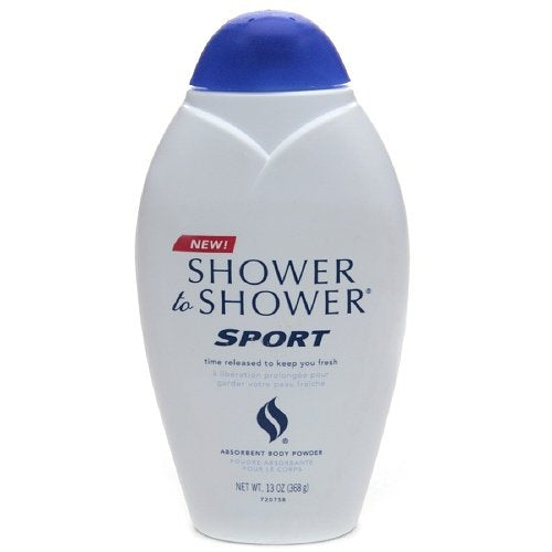 Shower to Shower Body Powder Sport 13 Oz