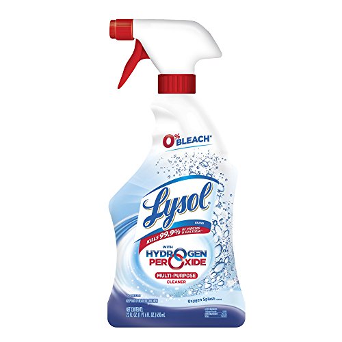 Lysol Bleach Free Hydrogen Peroxide Multi-Purpose Cleaner Spray, Citrus, 22oz