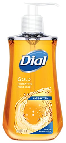 Dial Antibacterial Liquid Hand Soap, Gold, 7.5 Ounce