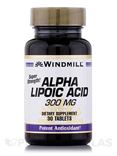 Windmill Alpha Lipoic Acid 300mg Timed Release Tablets - 30 ea