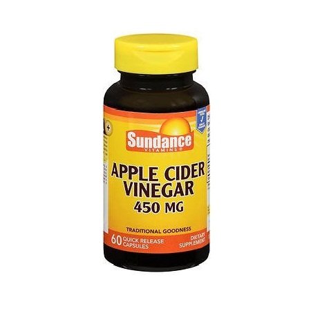 Sundance Apple Cider Vinegar 450 mg - 60 Quick Release Capsules