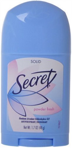 Secret Sld Ws Pwdr Frsh Size 1.7z Secret Powder Fresh Solid Antiperspirant Deodorant 1.7z