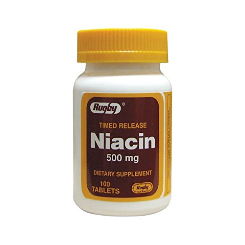 Timed Release Niacin 500 Milligrams 100 Tabs