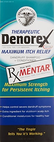 Denorex Therapeutic Maximum Itch Relief, Dandruff Shampoo plus Conditioner, 10oz