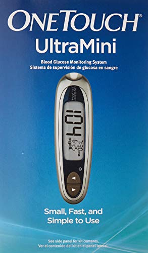 OneTouch Ultra Mini Blood Glucose Monitoring System, Silver Moon