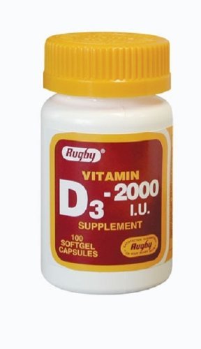 Vitamin D3 (2000 IU) - 100 Softgels