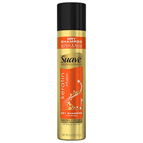 Suave Professionals Dry Shampoo, Keratin Infusion, 4.3 oz