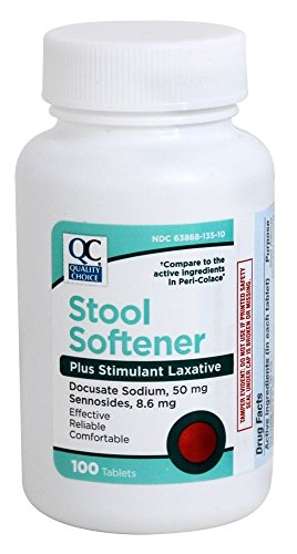 Quality Choice - Stool Softener Plus Stimulant Laxative - 100 Tablets