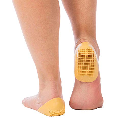 Tuli's Classic Heel Cups, Yellow, For Heel Pain & Plantar Fasciitis (Regular, Under 175lbs)