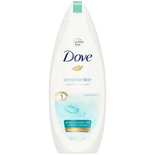 Dove Body Wash, Sensitive Skin, 12 oz