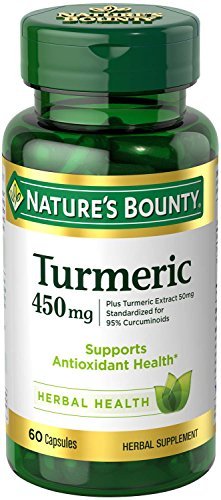 Nature's Bounty Turmeric Curcumin 450 mg Capsules 60 CP - Buy Packs and SAVE